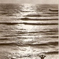 R3925 RPR Eforie Nord, dimineata la plaja, circulat 1965