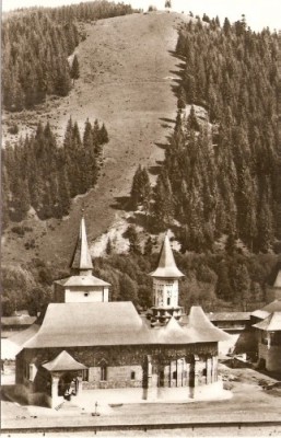 R5691 MANASTIREA SUCEVITA CIRCULAT 1966 foto