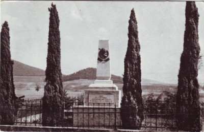 R-6070 AIUD Monumentul eroilor de la Miraslau Circulata foto