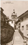 R5280 SIGHISOARA Scara spre Turnul ceasului CIRCULAT 1962