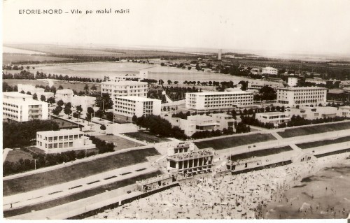 RL3947 RPR Eforie Nord, vile pe malul marii, circulat1963 RL3947 RPR Eforie Nord, vile pe malul marii, circulat1963