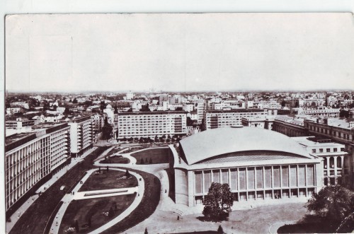 R-6163 Bucuresti Pta Palatului R.P.R. Circulata R-6163 Bucuresti Pta Palatului R.P.R. Circulata