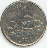 25 Cents VIRGINIA 2000 ( P )