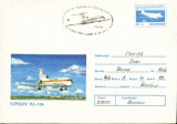 AA Aerofilatelie avion TU-154 ziua aviatiei 19.06.1983