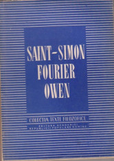 Saint-Simon - Fourier - Owen foto