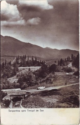 R-5820 Serpentina spre Timisul de Sus Circulata foto