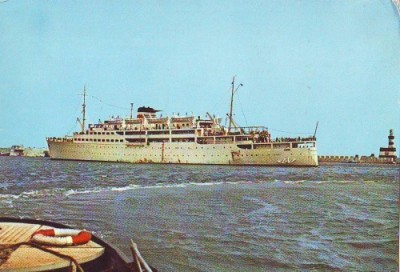S878 VAPOARE Vasul Transilvania CIRCULAT 1968 foto