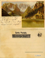Peisaj - clasica - aprox.1905 - Editura A.M.Julius Botosani foto