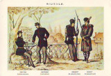 S904 MILITARIA Uniforme ale armatei romane la 1877 NECIRCULAT