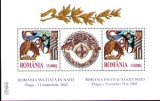 Romania invitata in NATO, bloc cu holograma, 2002