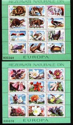 Flora si fauna protejata in Europa, blocuri dantelata,1987