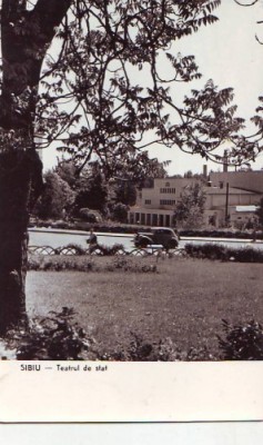 R5189 DIVERSE RPR SIBIU-Teatrul de stat CIRCULAT 1962 foto