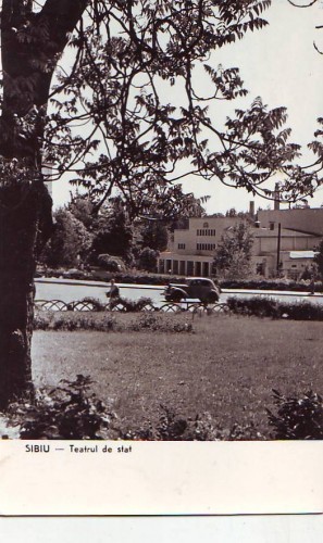 R5189 DIVERSE RPR SIBIU-Teatrul de stat CIRCULAT 1962