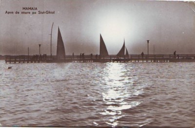 R4516 DIVERSE RPR MAMAIA-Apus de soare pe Slut-Ghiol foto
