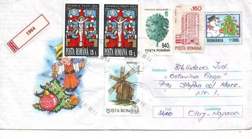 D-861 Intreg postal Craciun