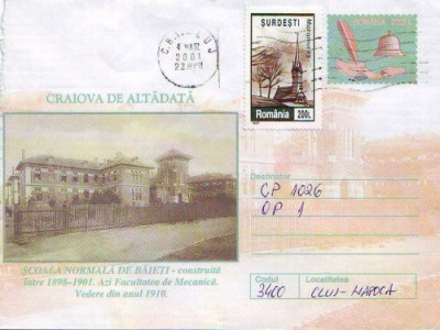 D-480 Intreg Postal Craiova Scoala normala de baieti foto