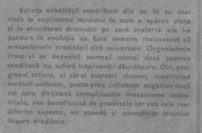 Petre Diaconu - Ce stim despre ereditate ? foto