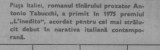Antonio Tabucchi - Piata Italiei