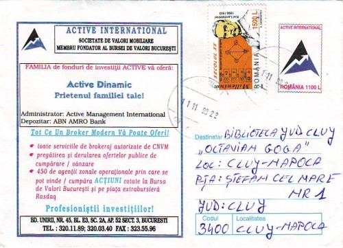 D-488 Intreg Postal Active Dinamic Investitii Active D-488 Intreg Postal Active Dinamic Investitii Active