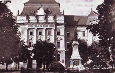 R6521 ORADEA Sfatul popular regional CIRCULAT 1960 foto