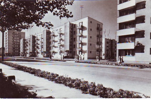 R6505 ORADEA Cartierul 23 August CIRCULAT 1965