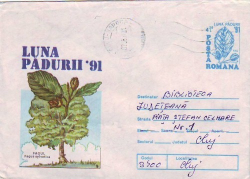 D-362 Intreg Postal Fagul Fagus sylvatica