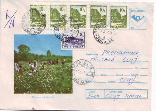 D-222 Intreg Postal Poiana narciselor