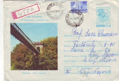 D-295 Intreg Postal Craiova Podul suspendat foto