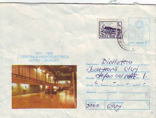 D-303 Intreg Postal Centrala Hidroelectrica Lotru-Giunget