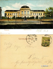 Timisoara - clasica -1903 -color -circulata - Jozsefvarosi Zarda foto