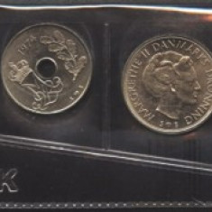 Danemarca set monetarie 1974 UNC
