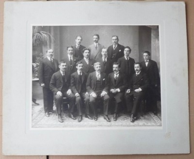 Liceul National Iasi , promotia 1902 , 10 ani de la absolvire foto