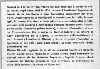 Mario Soldati - Cele doua orase foto