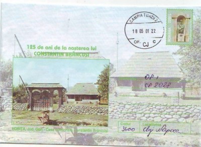 D-143 Intreg Postal Casa memoriala C-tin Brancusi foto