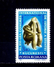 Romania 1981 - Congres Istoria stiintei 1v. foto