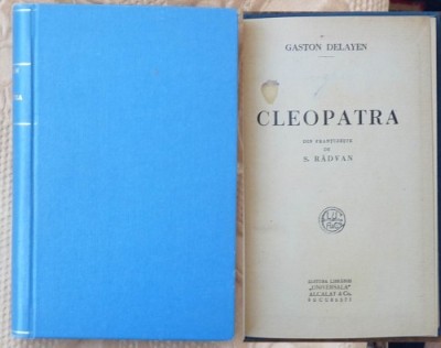 Gaston Delayen, Cleopatra, interbelica foto
