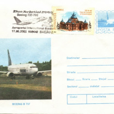 AA Intreg Aerofilatelie avion Boeing 707 ziua aviatiei