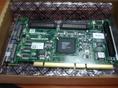 Adaptec SCSI Card 391602 Channel Ultra160 SCSI 160 MBps PCI 64 foto