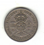 Bnk mnd Marea Britanie Anglia 2 shillings 1948, Europa