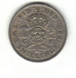 Bnk mnd Marea Britanie Anglia 2 shillings 1950, Europa