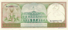 Bancnota 25 gulden Suriname 1985 UNC necirculata foto