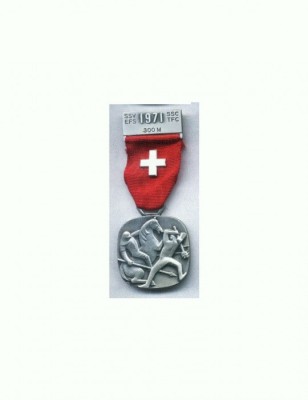 212 Medalie SSV-SSC, EFS-TFC 1971-realizata de Huguenin foto