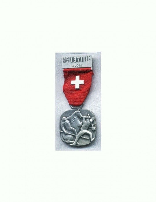 212 Medalie SSV-SSC, EFS-TFC 1971-realizata de Huguenin