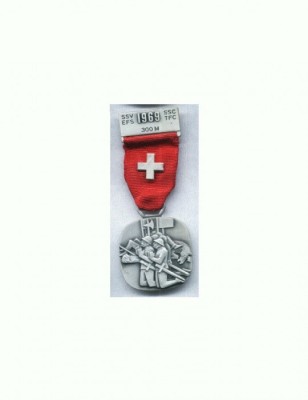 215 Medalie SSV-SSC, EFS-TFC 1969 -realizata de Huguenin foto