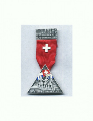 222 Medalie LUZERN 1979 -realizata de Huguenin -frumoasa foto
