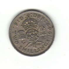bnk mnd Marea Britanie Anglia 2 shillings 1949