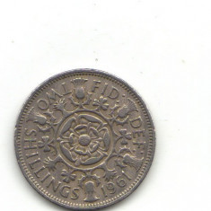 bnk mnd Marea Britanie Anglia 2 shillings 1961