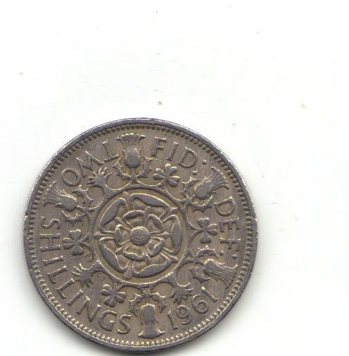 bnk mnd Marea Britanie Anglia 2 shillings 1961