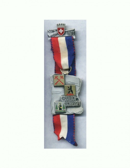 241 Medalie cu pusca de vanatoare 1972 -realizata de Huguenin 241 Medalie cu pusca de vanatoare 1972 -realizata de Huguenin