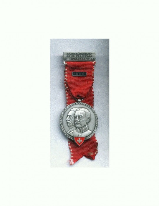 254 Medalie comemorarea a doi generali -realizata de Kramer